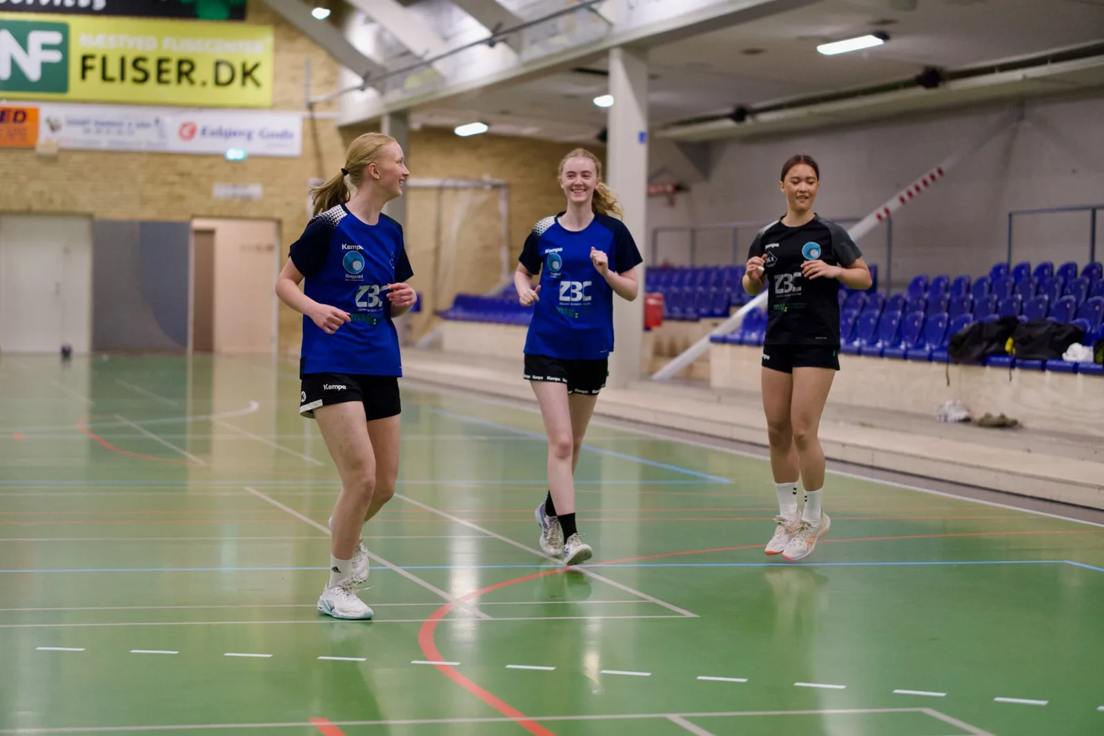 Elever fra IKA Ringsted i fællesskab til træning